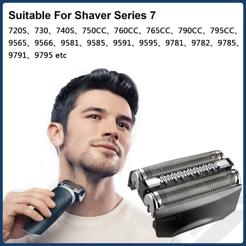 Tête de rechange 70B pour rasoir électrique Braun série 7 720 720s-3 720s-4 720s-5 730 790cc-3 790cc-4 790cc-5 795cc-3