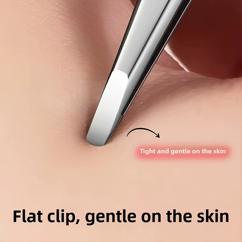 Pincettes professionnelles de haute précision pour l'épilation des sourcils