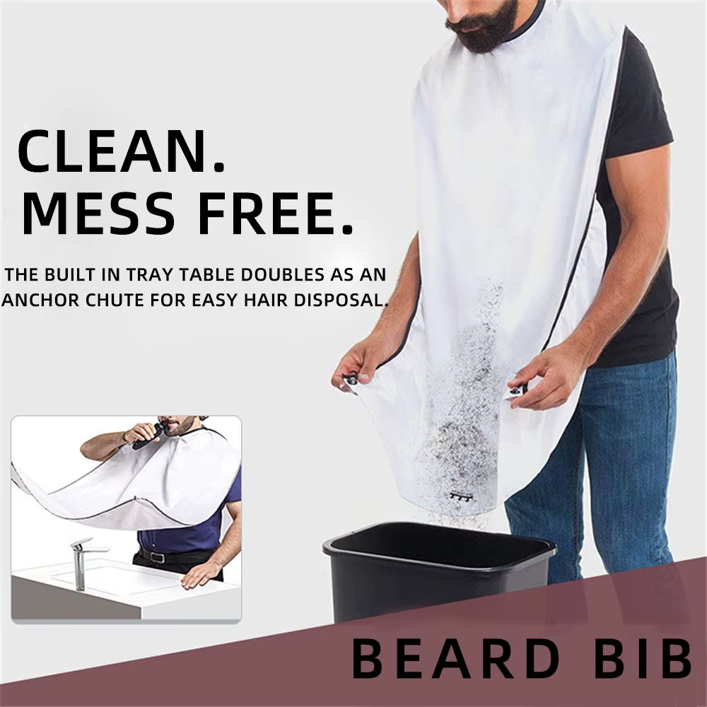 Tablier à bavoir pour barbe