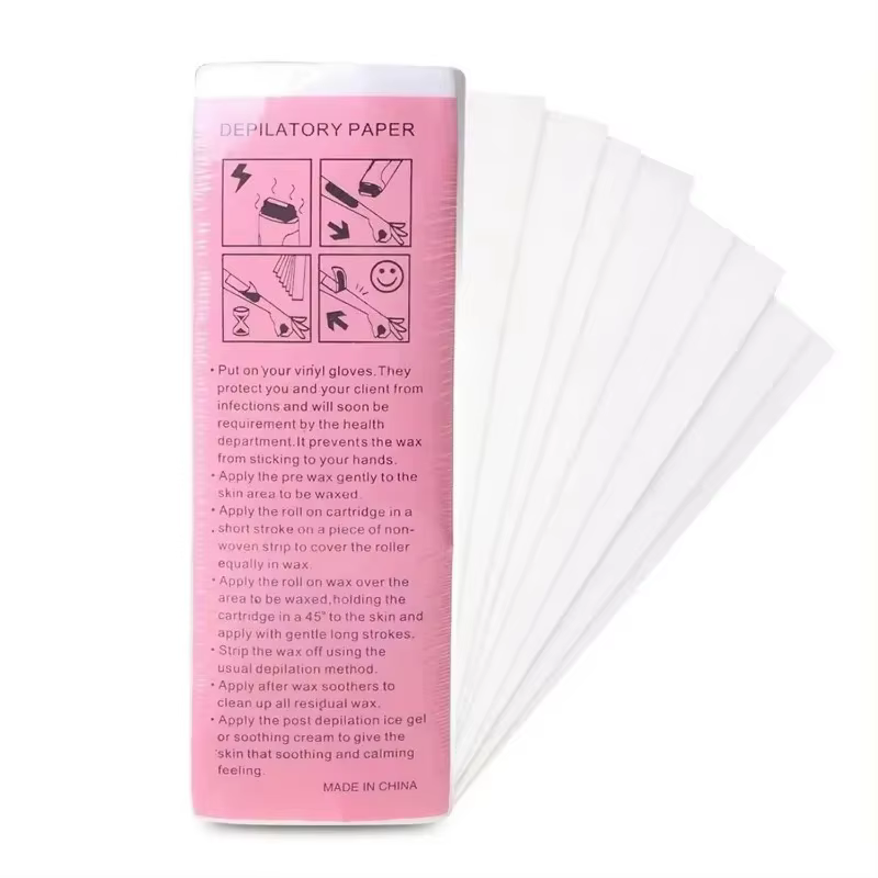 Bandes d'Épilation en Tissu Non Tissé de Haute Qualité