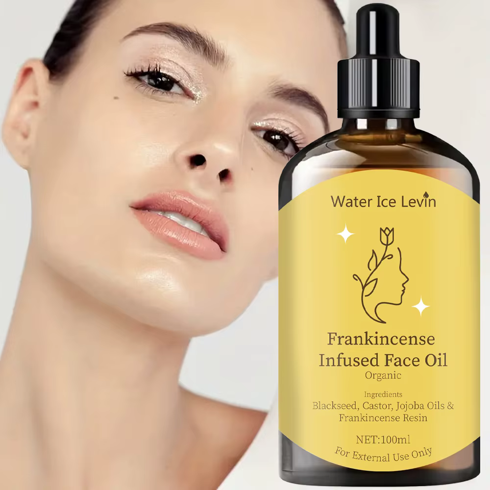 Huile faciale à l'encens - Hydrate et nourrit le visage et le corps | Sans alcool et contient de la glycérine |