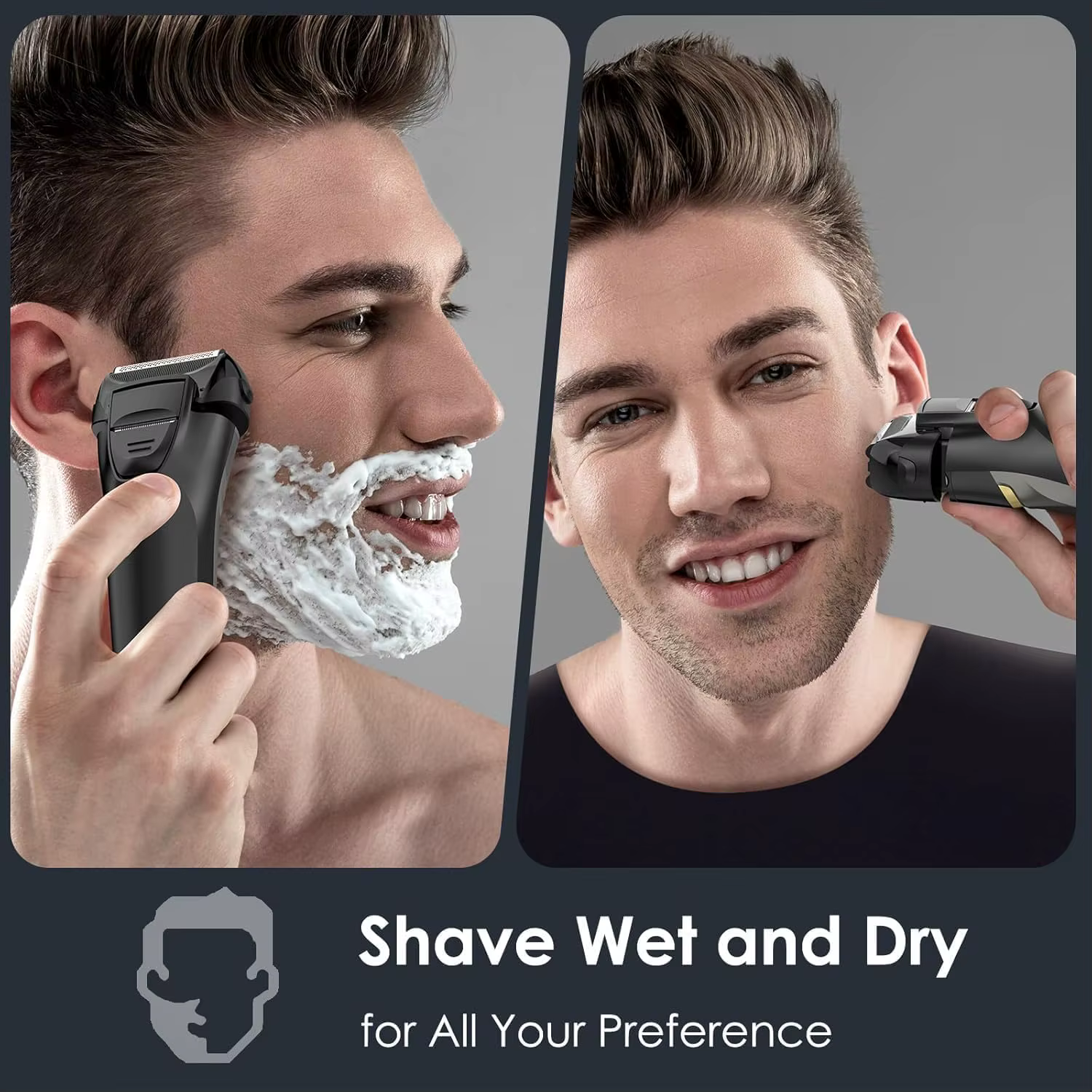  Rasoir électrique pour hommes