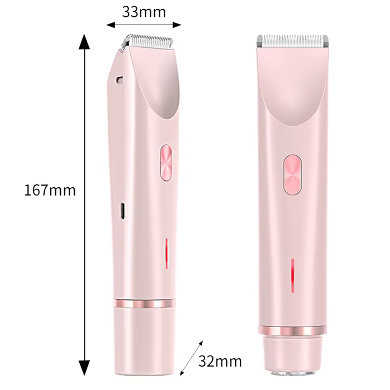 Rasoir électrique double tête pour femme