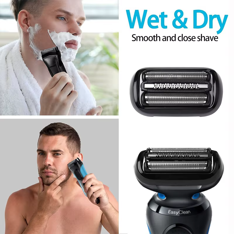 Tête de rechange 53B compatible avec le rasoir électrique Braun Series 5/6 5018s