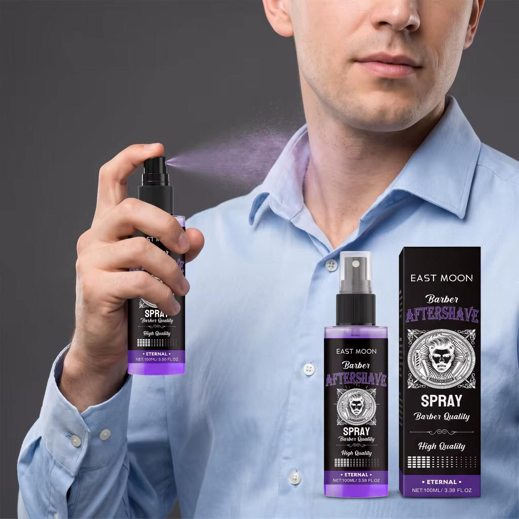 Spray après-rasage pour hommes Barber, apaise les irritations après le rasage, hydratation profonde du visage, parfum agréable, rougeurs, soin du visage quotidien portable pour hommes