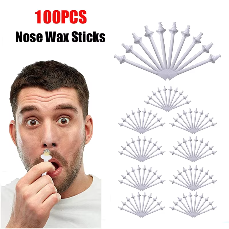 100 bâtonnets de cire pour le nez