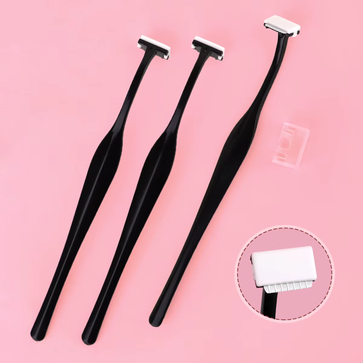 3 ensembles de rasoirs à sourcils