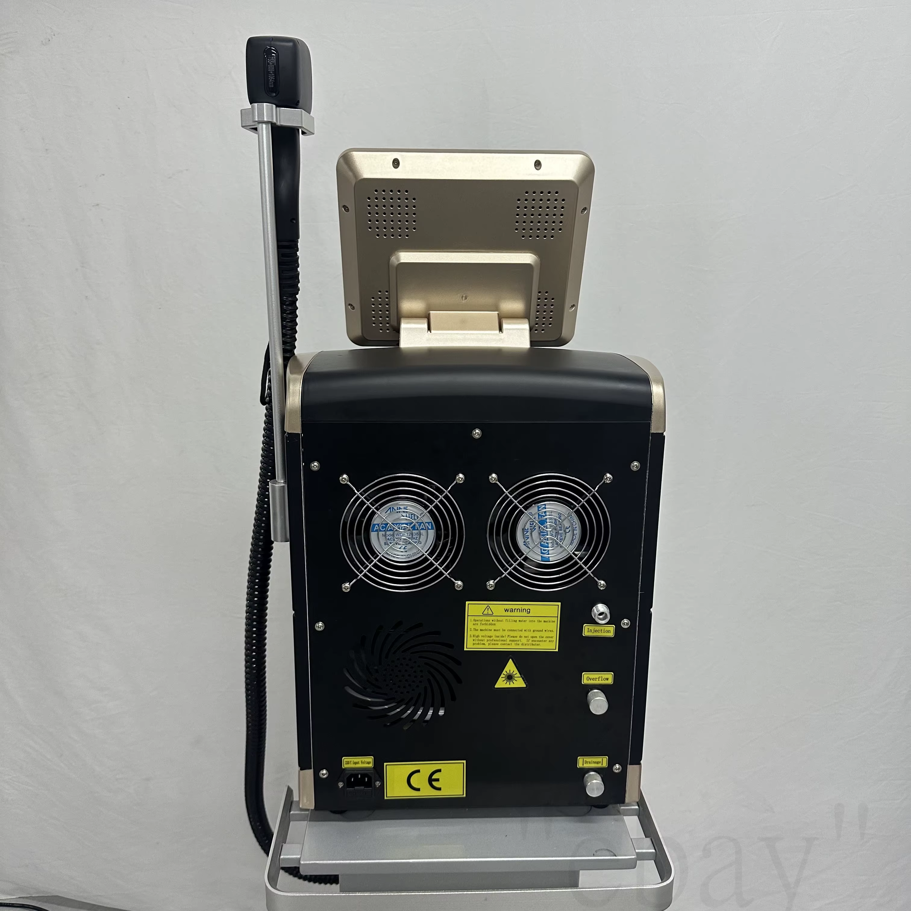 Épilateur laser diode professionnel puissant 5000W Alexandrite Ice Platinum
