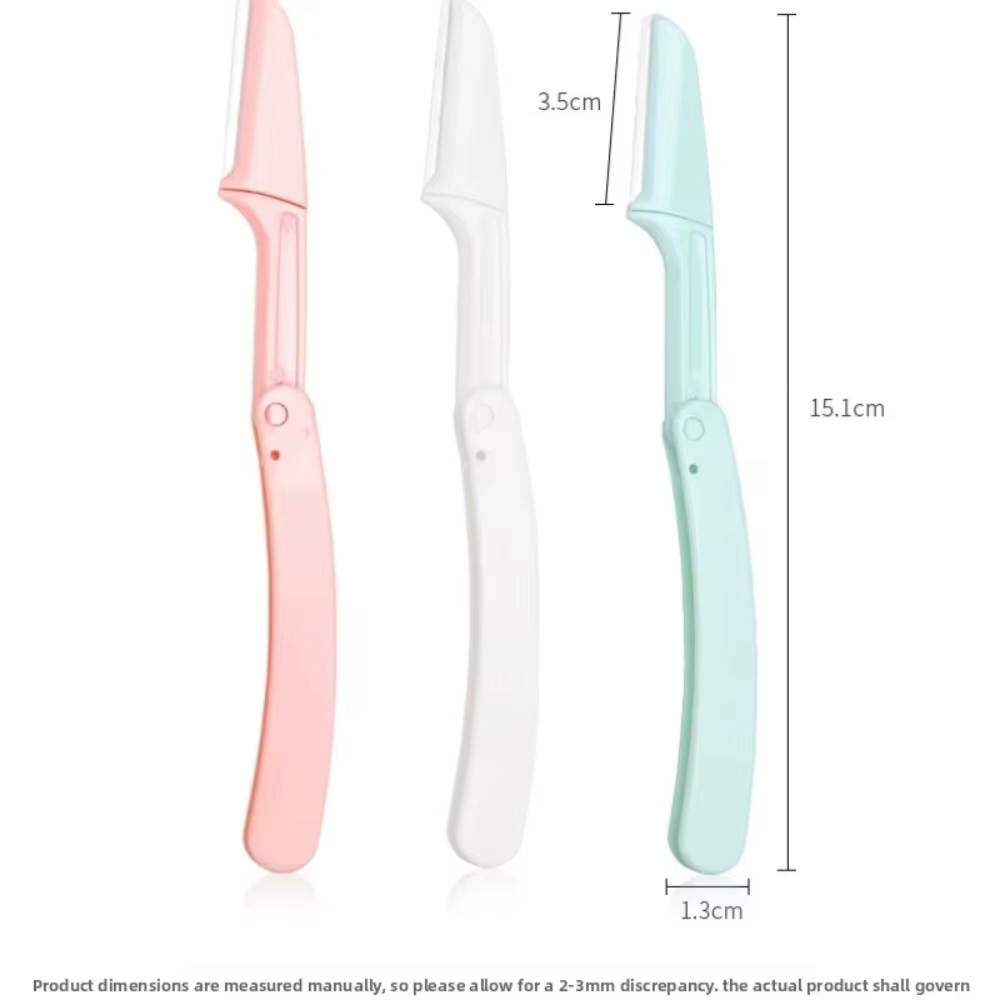 Rasoir facial pliable sûr pour femmes