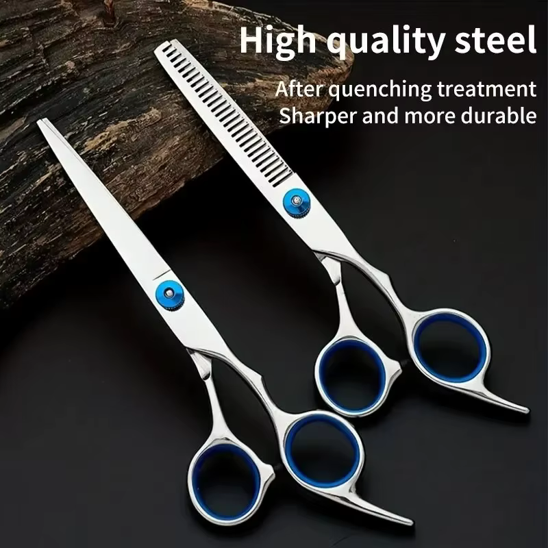 Ciseaux de coiffure professionnels en acier inoxydable