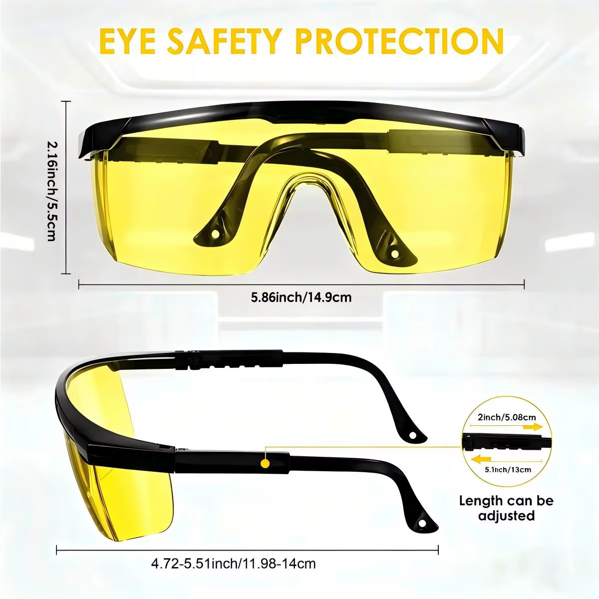 Lunettes de sécurité laser IPL 190-2000nm