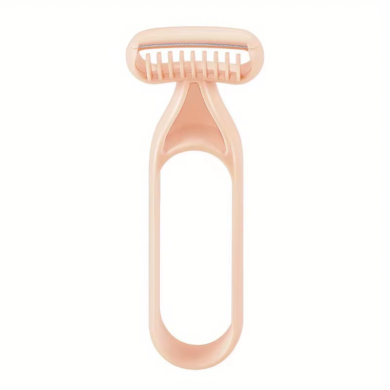 Épilateur manuel à lame en acier inoxydable - Rasoir miniature portable pour les aisselles et le corps
