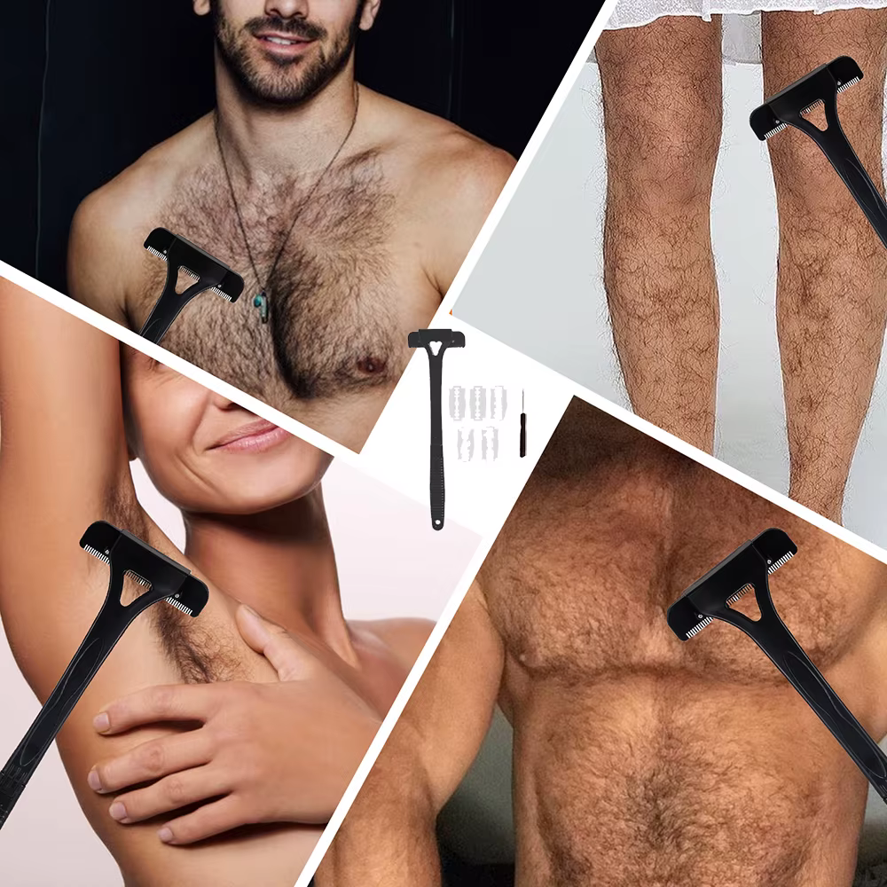 Rasoir hommes dos