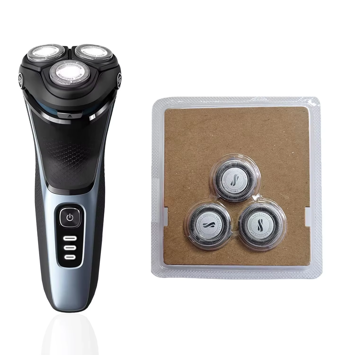 Têtes de rechange pour rasoir SH30 compatibles avec les rasoirs Philips Norelco séries 3000