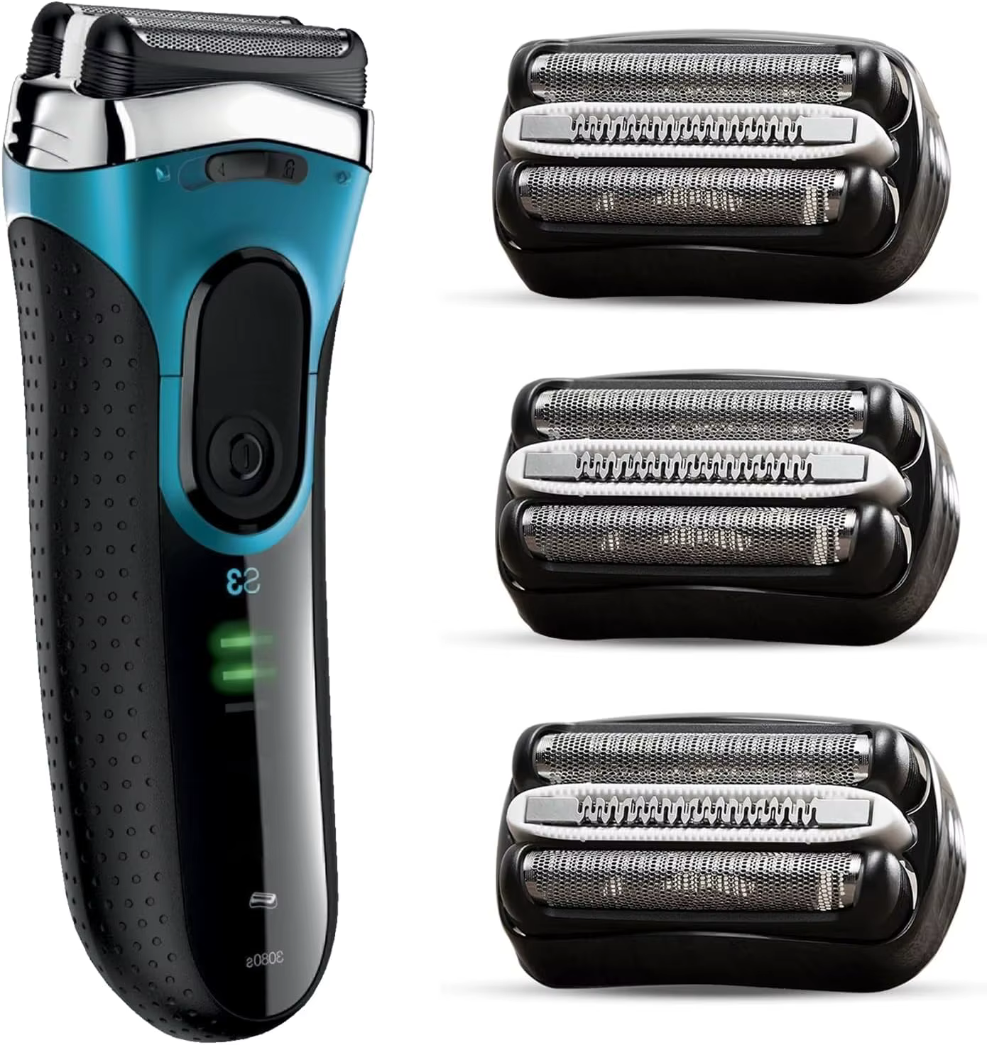 Tête de rechange 32B/32S série 3 pour rasoir électrique Braun ProSkin