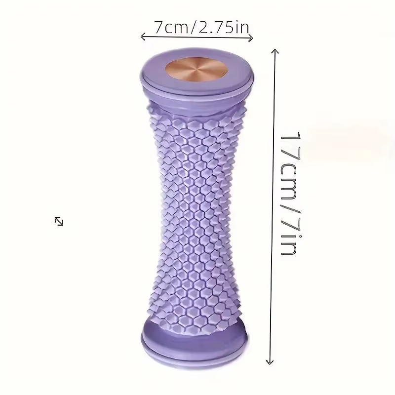 Rouleau masseur de pieds portable : soulagement des tissus profonds pour la fasciite plantaire et la relaxation nerveuse. Cadeau idéal pour soulager la douleur et Reflexo