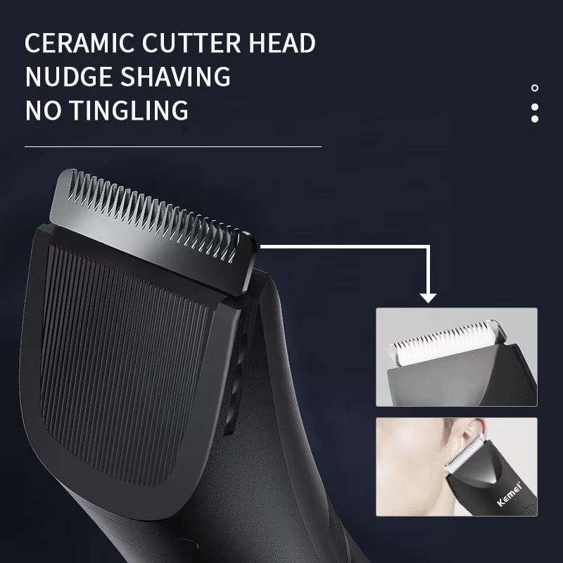 Kemei KM-1838 zone d'aine tondeuse à cheveux