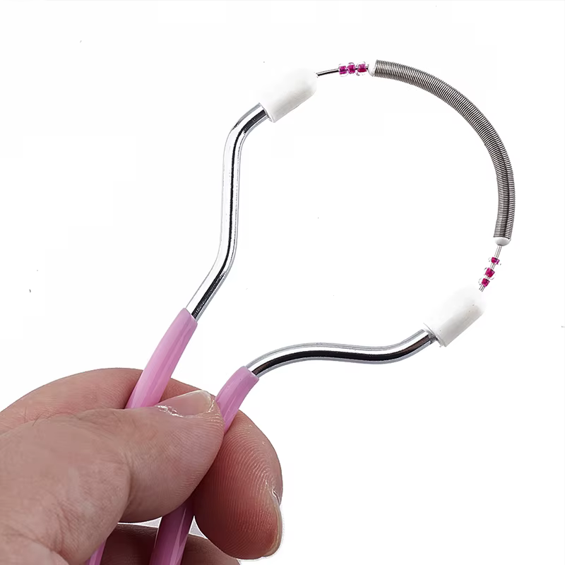 Épilateur facial manuel à ressort sûr et efficace pour l'épilation – Vente en gros (1 pièce)