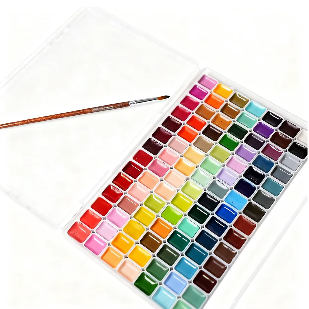 Ensemble de peinture aquarelle 98/60/48/36/24 couleurs, fournitures d'art de qualité professionnelle pour artistes, peinture pour adultes, Non toxique