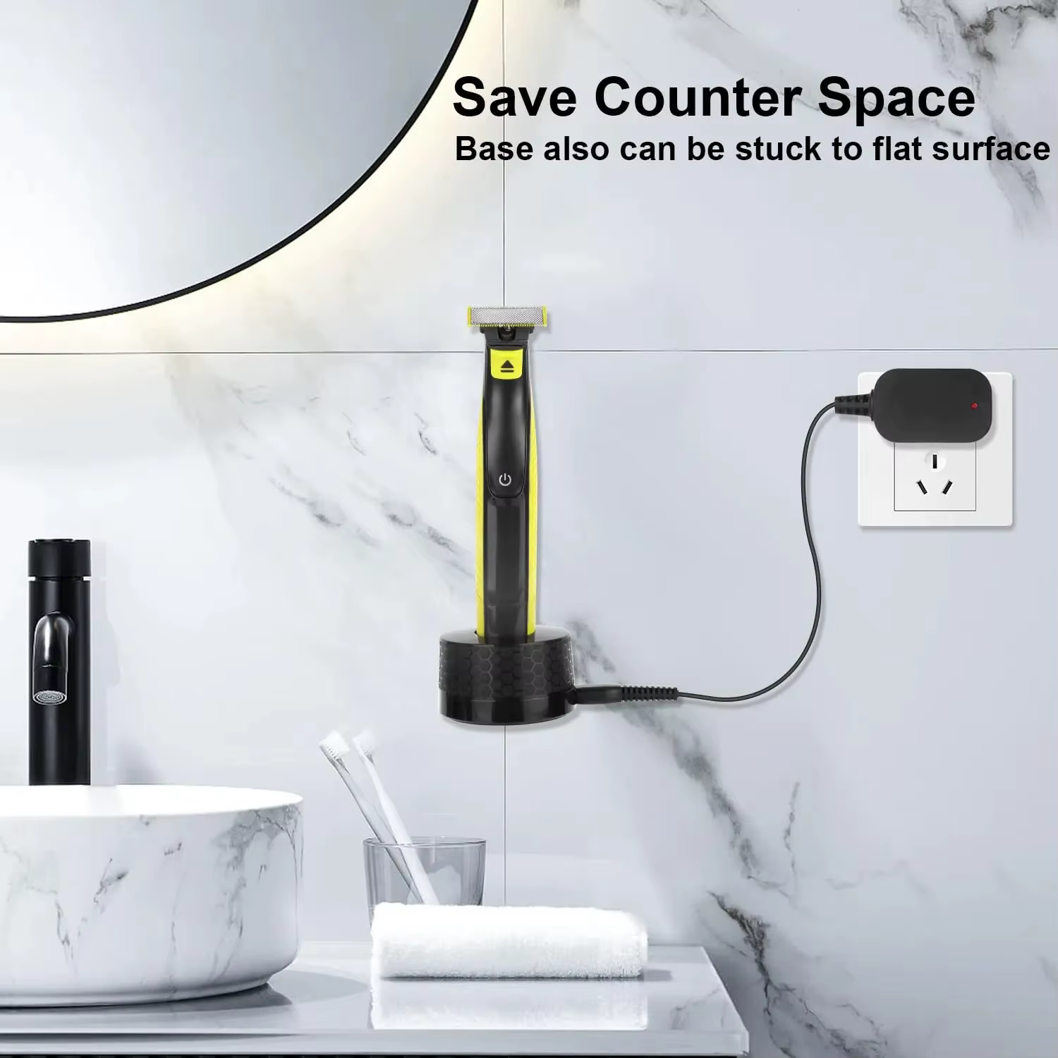Support de chargeur de Base de charge mural pour rasoir électrique hybride Philips One Blade QP2520 QP2530 QP2620 QP2630