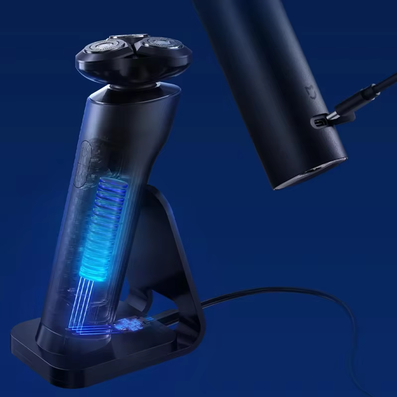 MIJIA Shaver S700, rasoirs électriques rechargeables pour usage humide et sec