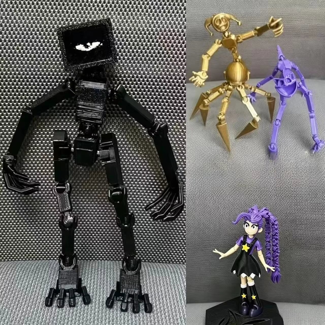 Figurine articulée Doll Park Horror Night imprimée en 3D, modèle Hot Toys