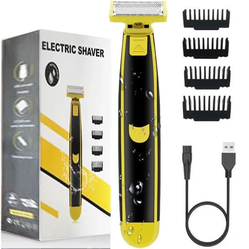 Tondeuse à barbe électrique hybride pour hommes