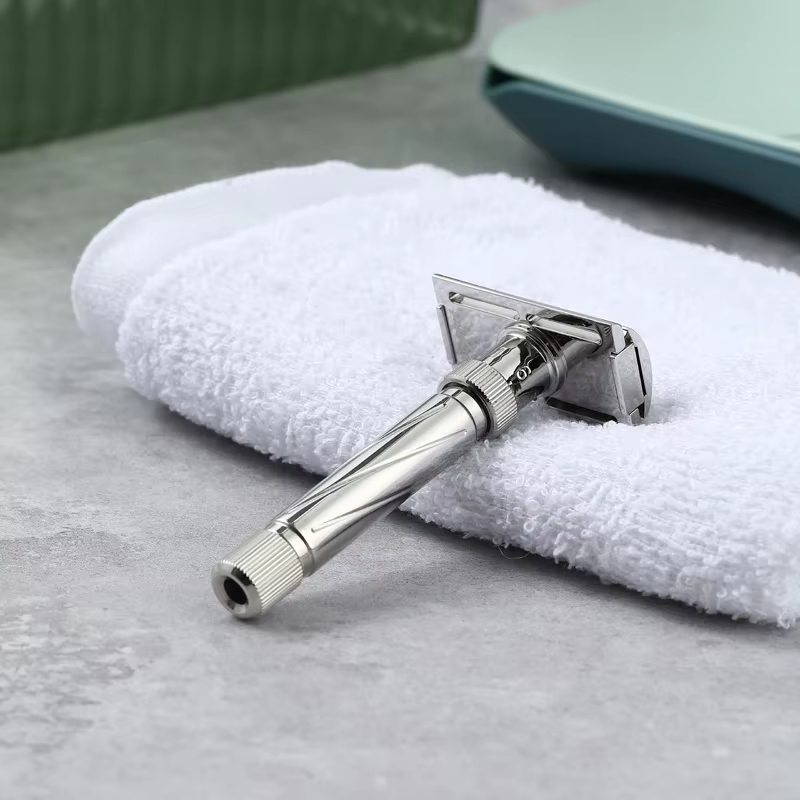 Rasoir de sécurité réglable en acier inoxydable pour homme Yaqi Ultima - Expérience de rasage confortable
