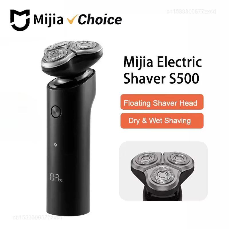 Raseur électrique Mijia S500 à 3 lames pour hommes