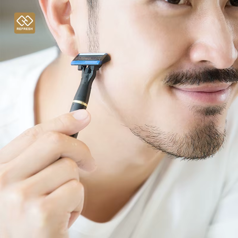 Tête de rasoir en acier spécial japonais pour hommes