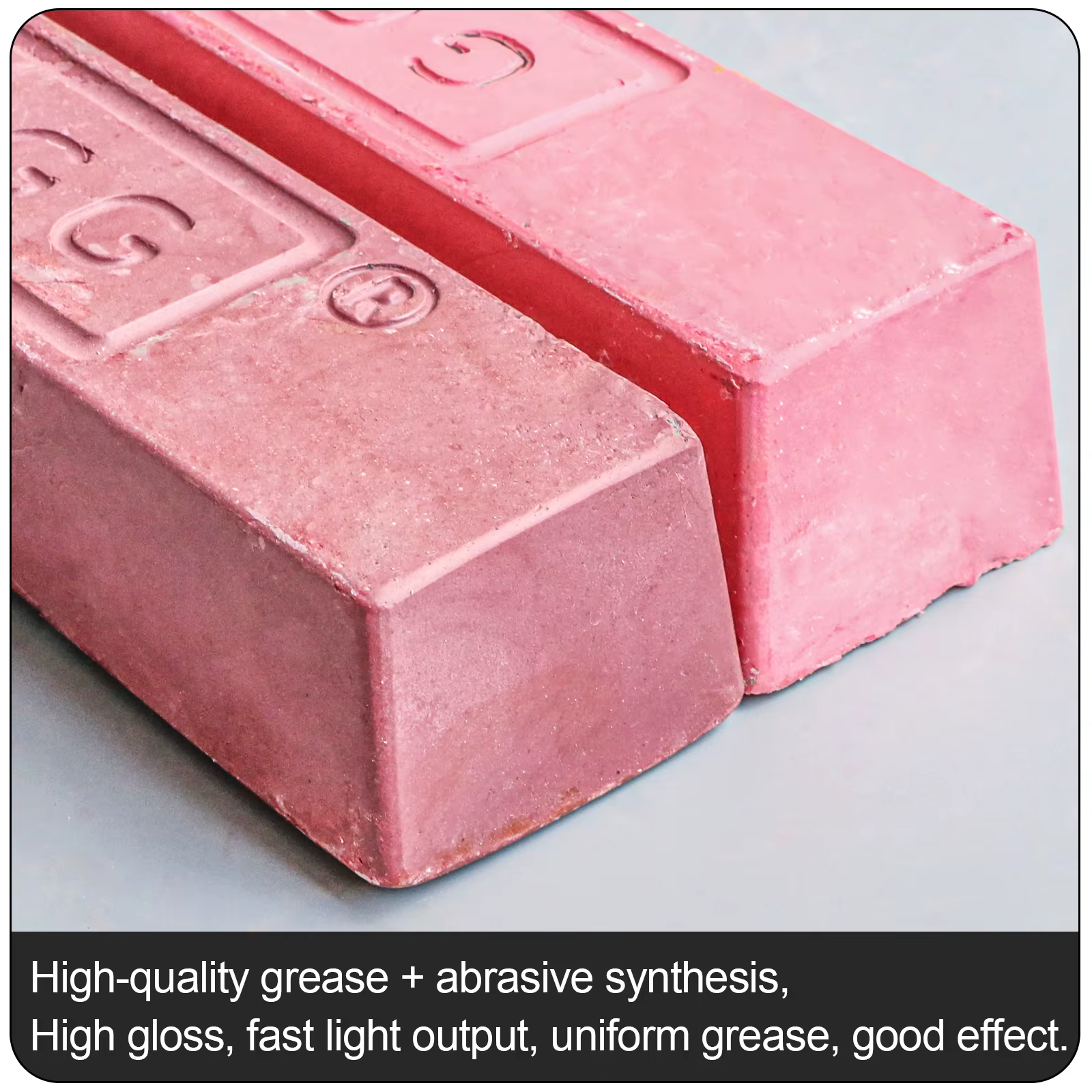 Cire de polissage pour métal en acier inoxydable, pâte de polissage solide pour métal, pâte de polissage Abrasive en alumine, composé de polissage