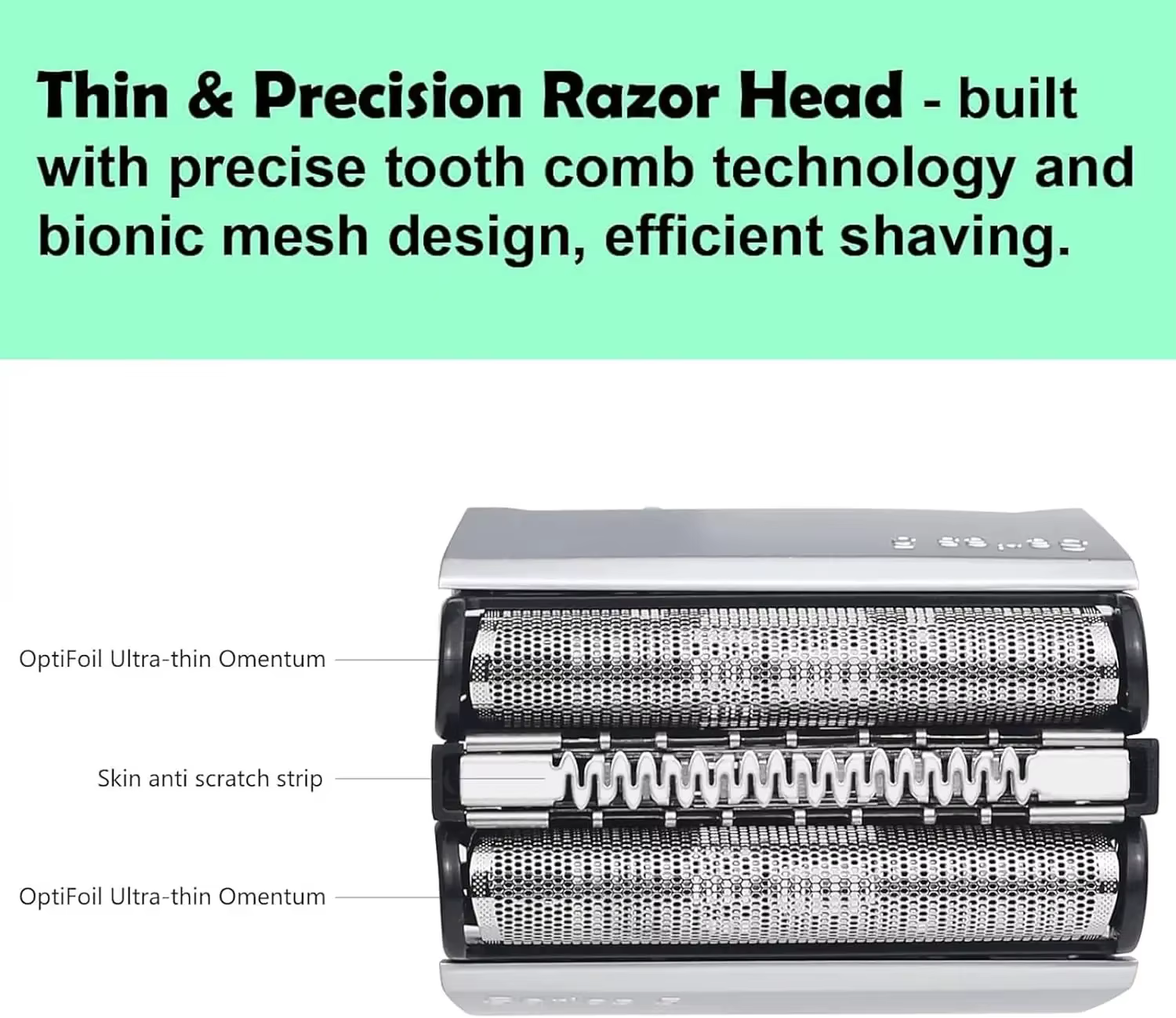 Tête de rasoir pour Braun
