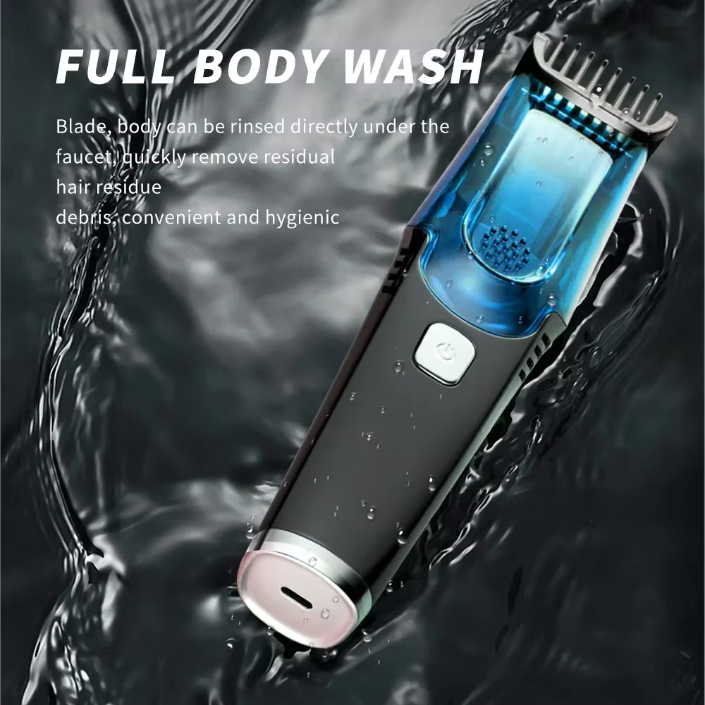 Tondeuse à barbe sous vide pour hommes