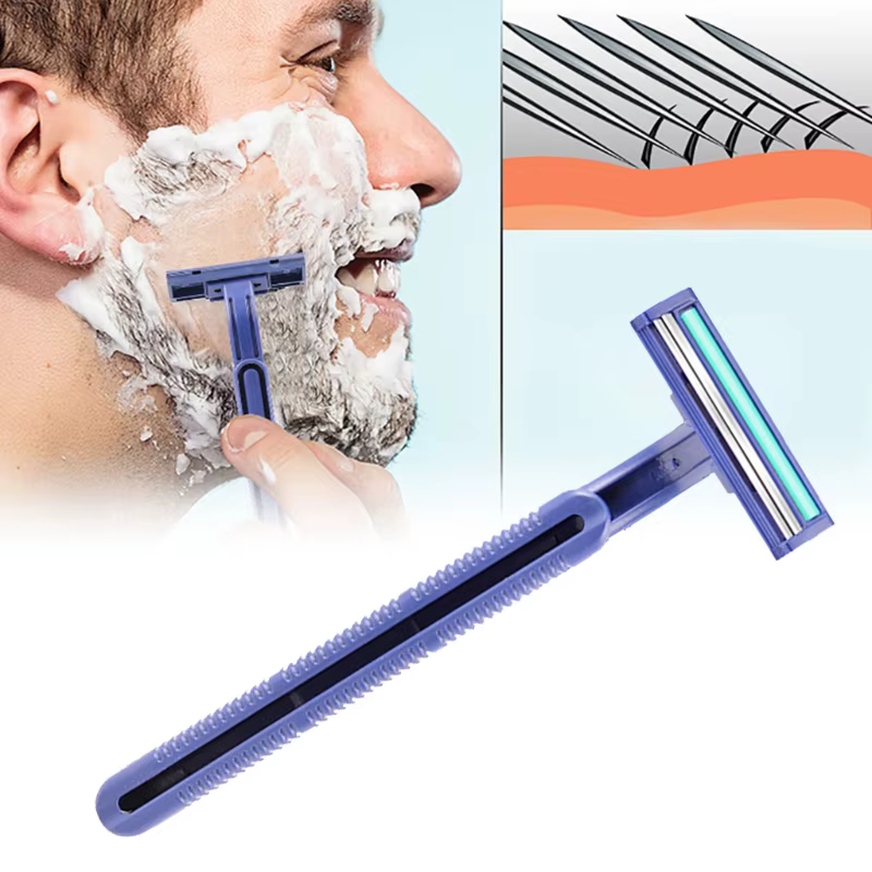 10 pièces haute qualité pour tête barbe rasoirs sensibles