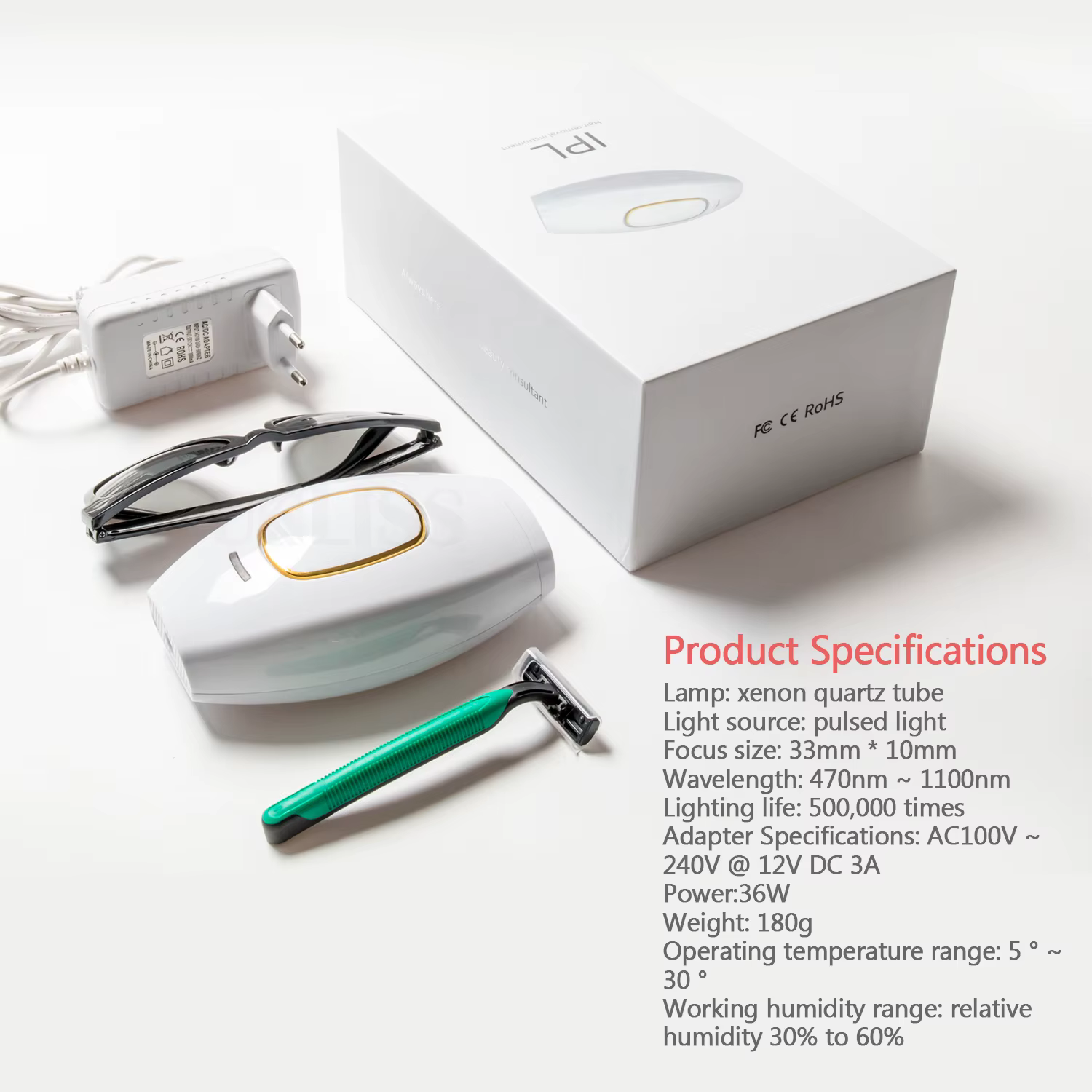Épilateur Laser IPL corps Bikini épilation