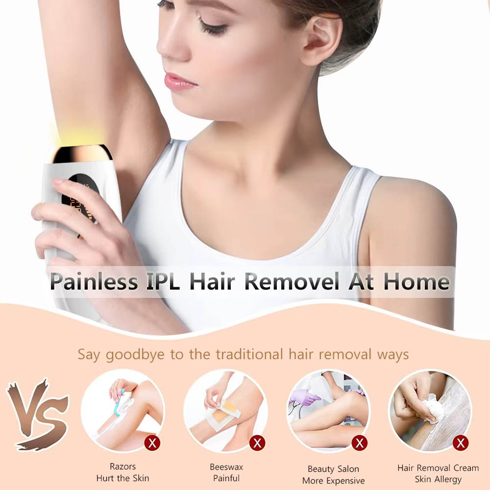 999999 flashs épilateur Laser pour femmes corps Bikini jambes aisselles bras épilation indolore IPL