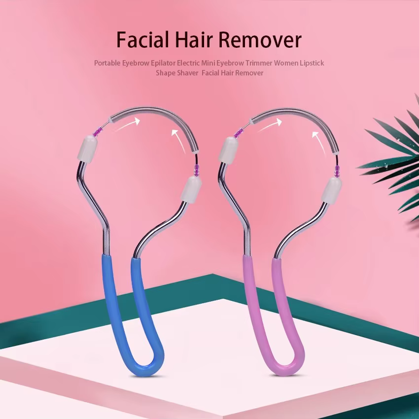 1pc épilateur Facial cheveux fins poils fœtaux printemps épilation du visage
