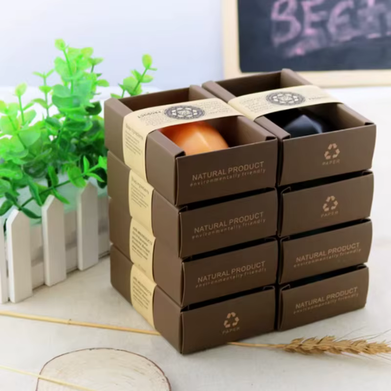 Savon aux huiles essentielles thaïlandaises, 110g, fait à la main, pour le bain, blanchissant pour tout le corps, pour éliminer les points noirs, savon naturel à la rose et au lait de chèvre