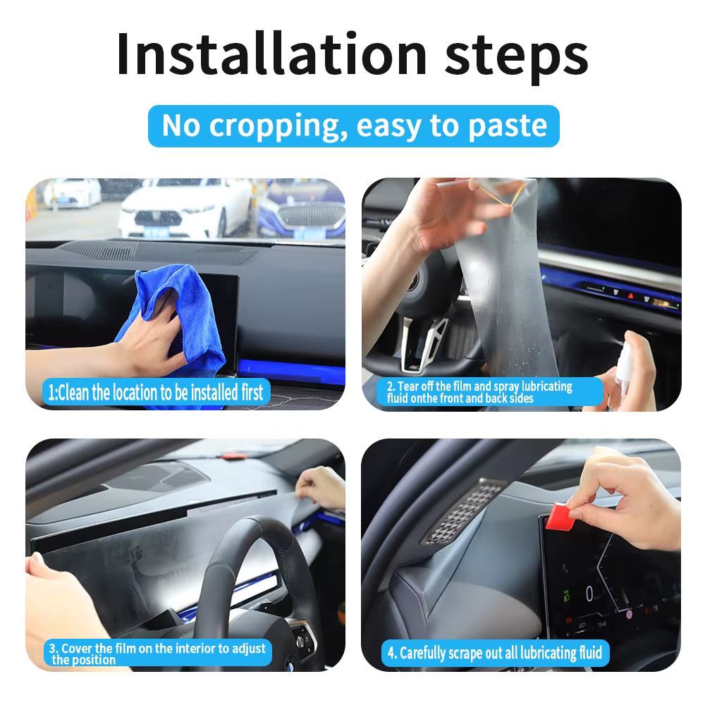 Film de protection PPF en TPU mat pour Audi Q5 Sportback 2025 2026, panneau de commande, écran de navigation GPS, résistant aux rayures, accessoires de voiture
