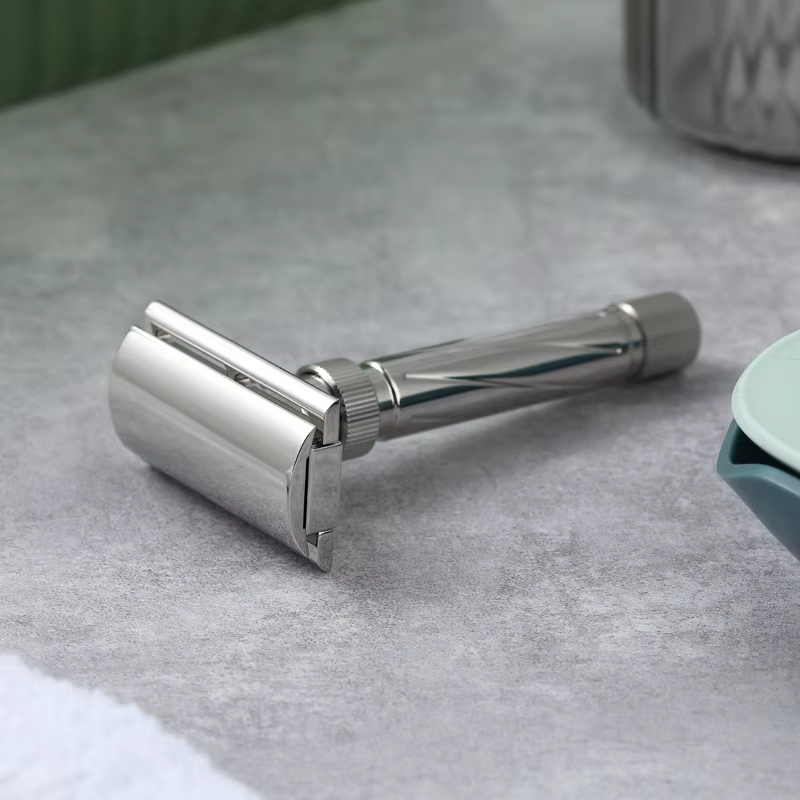 YAQI Ultima Rasoir de sécurité réglable en acier inoxydable pour hommes
