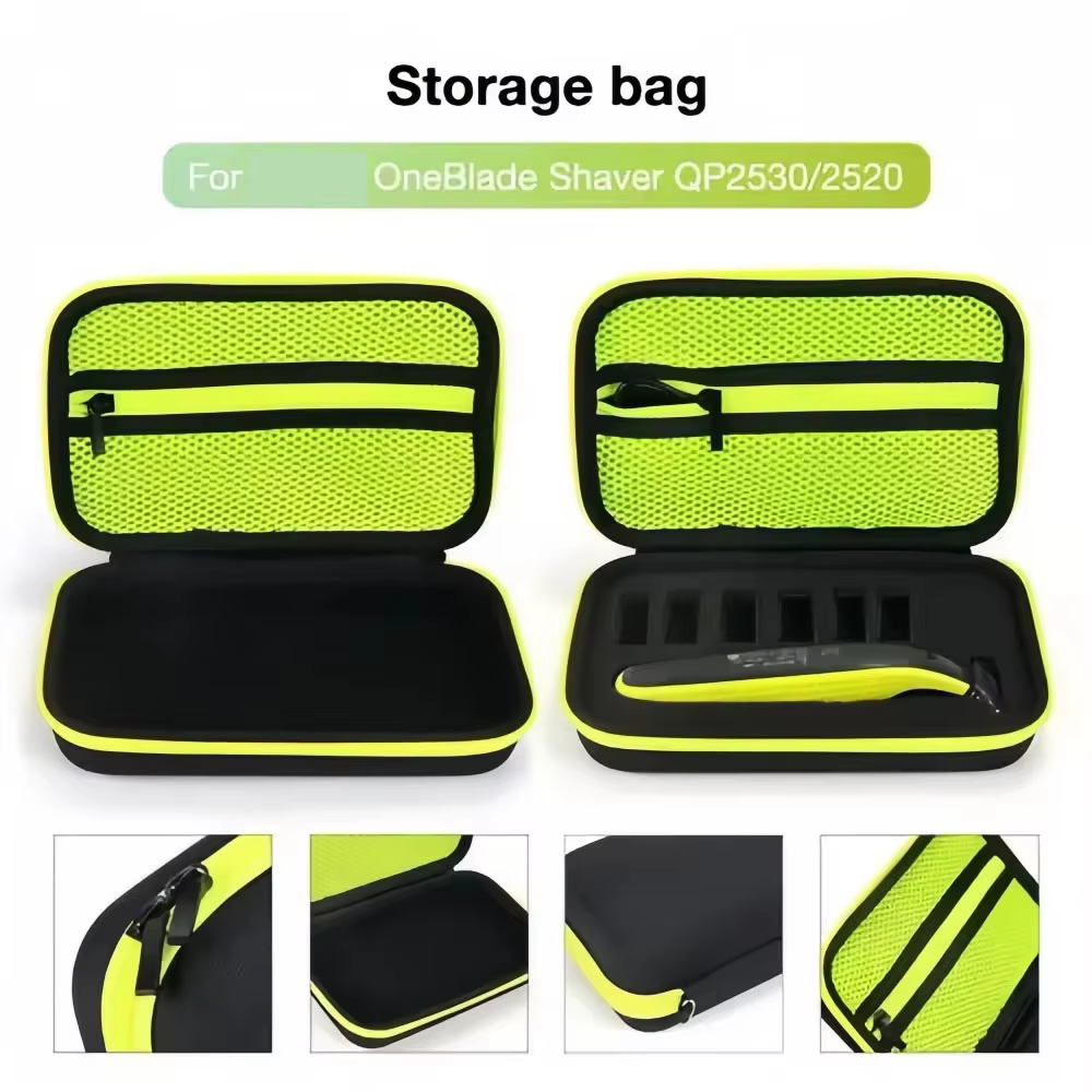 NOUVEAU pour rasoir électrique Philips OneBlade pour homme, étui portable résistant aux chocs, sac de rangement rigide pour voyage