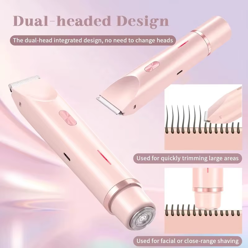 2025 étanche Rechargeable rasoir électrique Mini femmes Bikini tondeuse corps épilateur