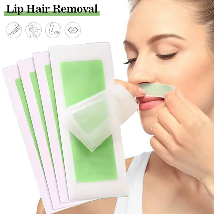 Bandes de cire pour le visage