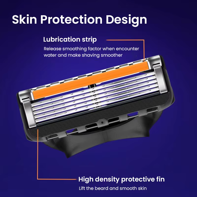 Gillette Fusion 5 ProGlide Razor pour homme Rasoir haute efficacité à lame 5 couches