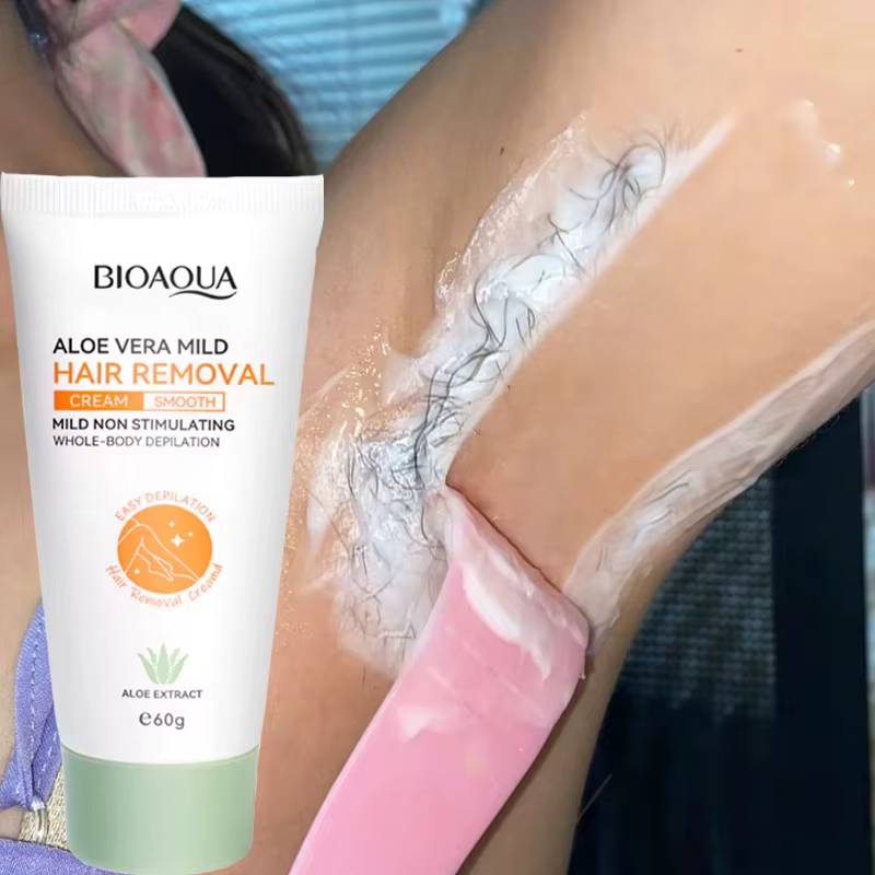 Crème d'épilation permanente épilateur