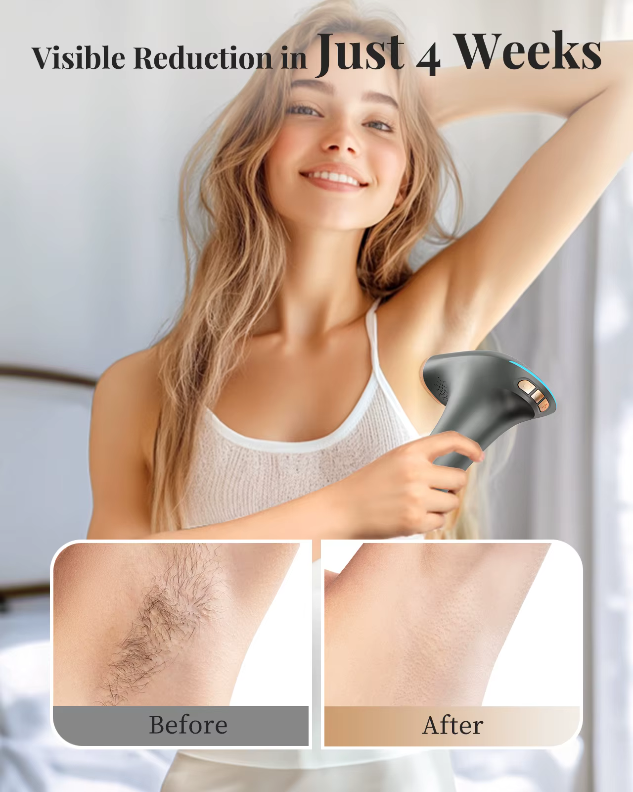 Épilateur permanent indolore de dispositifs d'épilation de laser Pro IPL avec HR/SC/RA