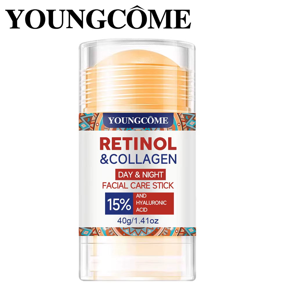 Stick de soin du visage jour et nuit au rétinol et au collagène
