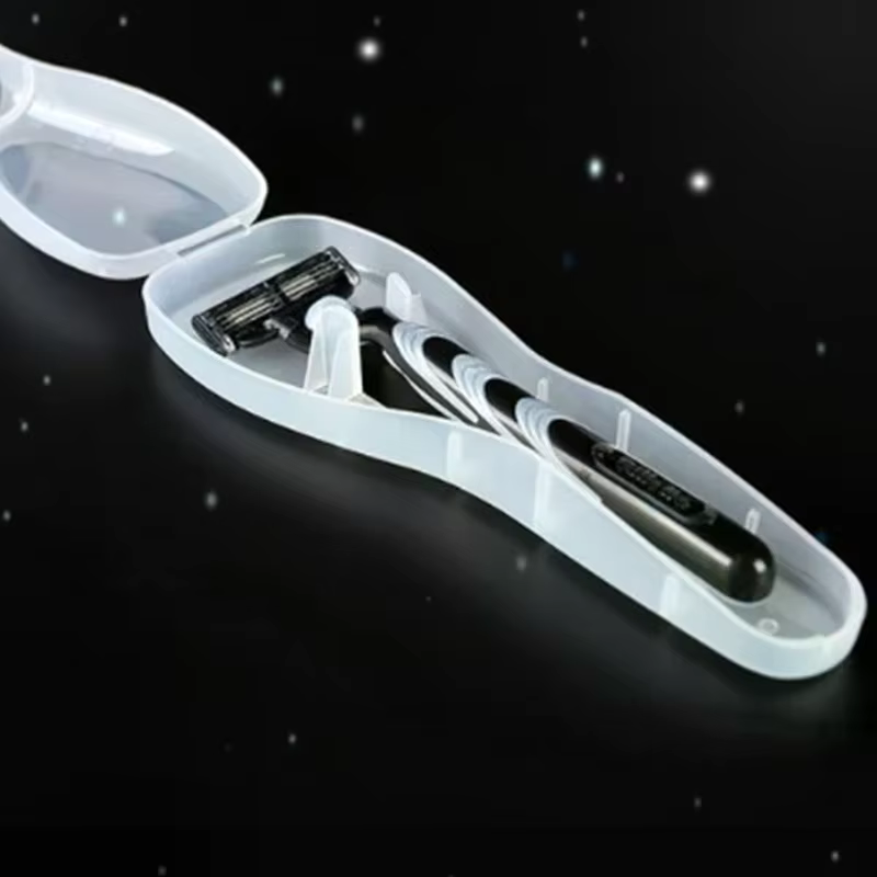 Boîte de rangement pour rasoir Portable pour hommes