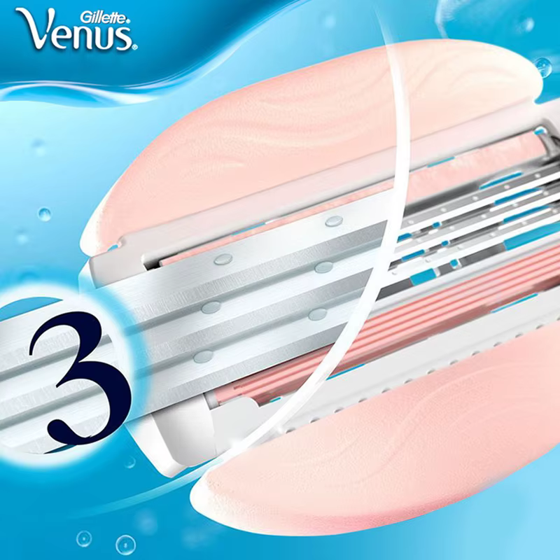 Gillette Venus lame de rasoir 3 couches têtes