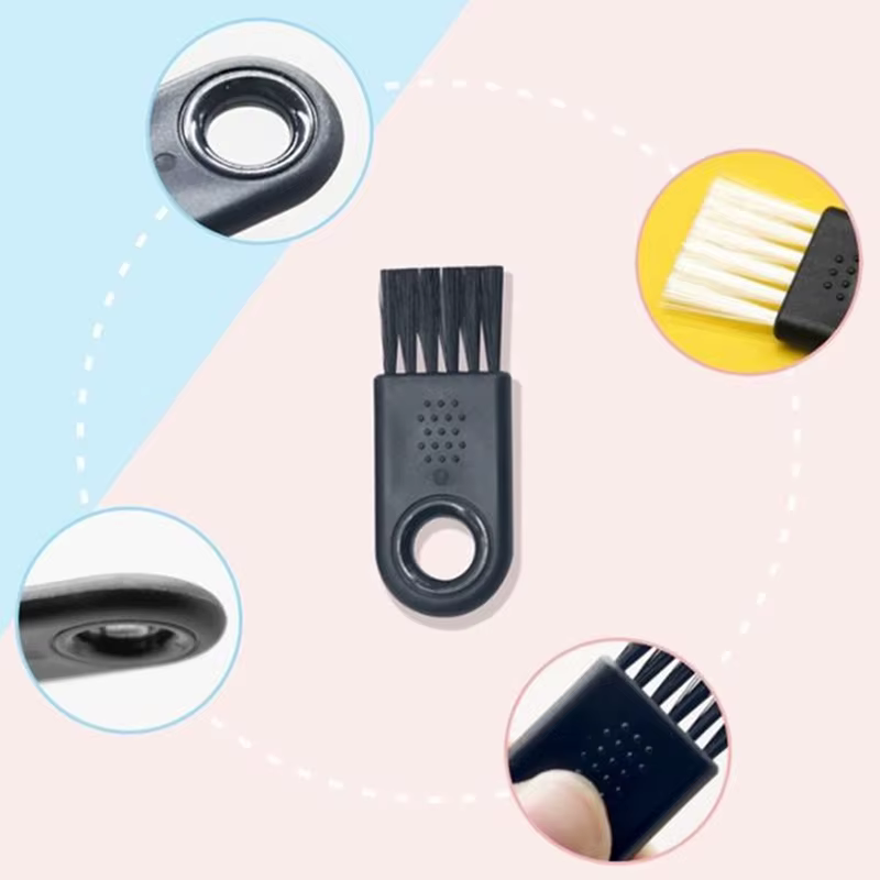 Brosse de nettoyage antidérapante pour rasoir électrique
